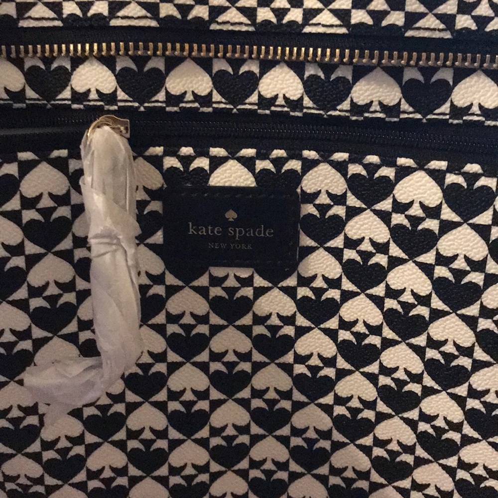 Kate Spade - Spade/Patterned Tote - Picture 4 of 5